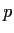 $\displaystyle p$