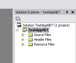 Solution Explorer